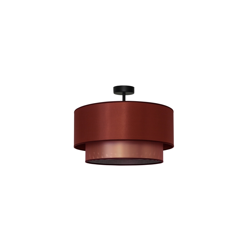 Duolla - Żyrandol natynkowy COPPER SHINY 1xE27/15W/230V śr. 45 cm miedziany