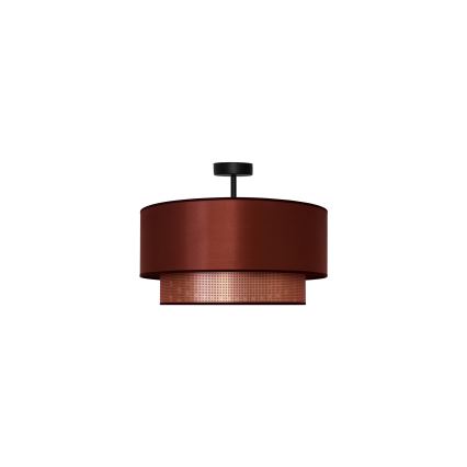 Duolla - Żyrandol natynkowy COPPER SHINY 1xE27/15W/230V śr. 45 cm miedziany