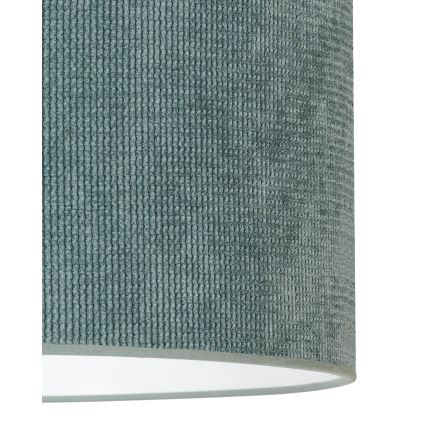 Duolla - Żyrandol natynkowy CORDUROY 1xE27/15W/230V jasny śr. 40 cm niebieski