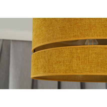Duolla - Żyrandol natynkowy DOUBLE 1xE27/15W/230V śr. 40 cm pomarańczowy
