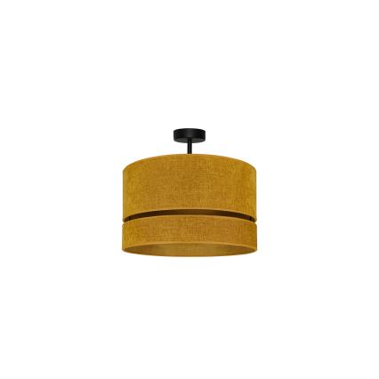 Duolla - Żyrandol natynkowy DOUBLE 1xE27/15W/230V śr. 40 cm pomarańczowy