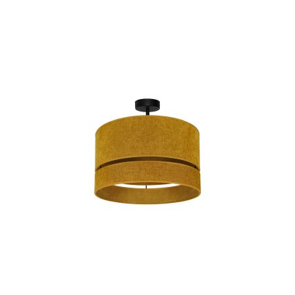Duolla - Żyrandol natynkowy DOUBLE 1xE27/15W/230V śr. 40 cm pomarańczowy