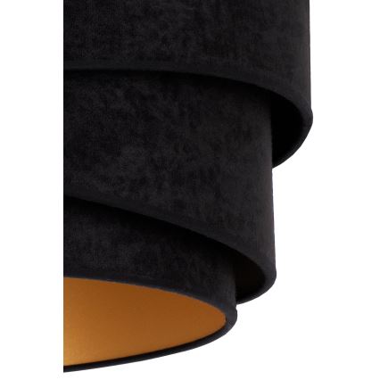 Duolla - Żyrandol natynkowy KOBO 1xE27/15W/230V śr. 45 cm czarny