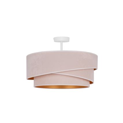 Duolla - Żyrandol natynkowy KOBO 1xE27/15W/230V śr. 45 cm kremowy