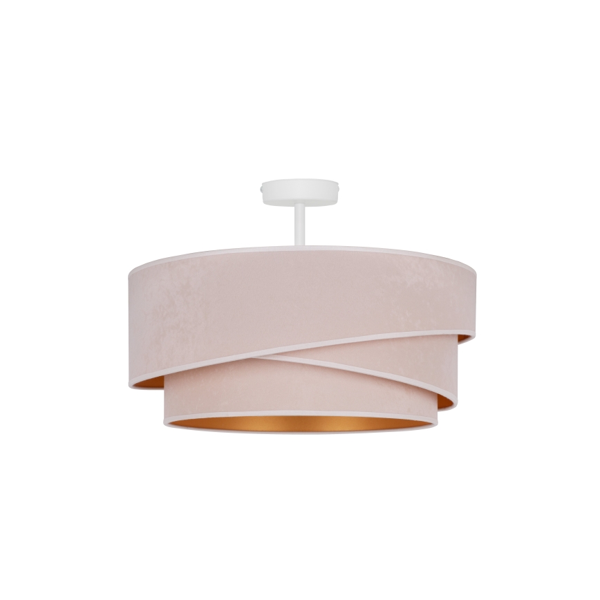 Duolla - Żyrandol natynkowy KOBO 1xE27/15W/230V śr. 45 cm kremowy