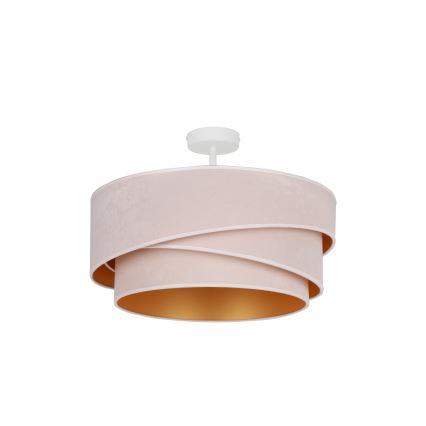 Duolla - Żyrandol natynkowy KOBO 1xE27/15W/230V śr. 45 cm kremowy