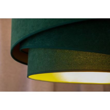 Duolla - Żyrandol natynkowy KOBO 1xE27/15W/230V śr. 45 cm zielony