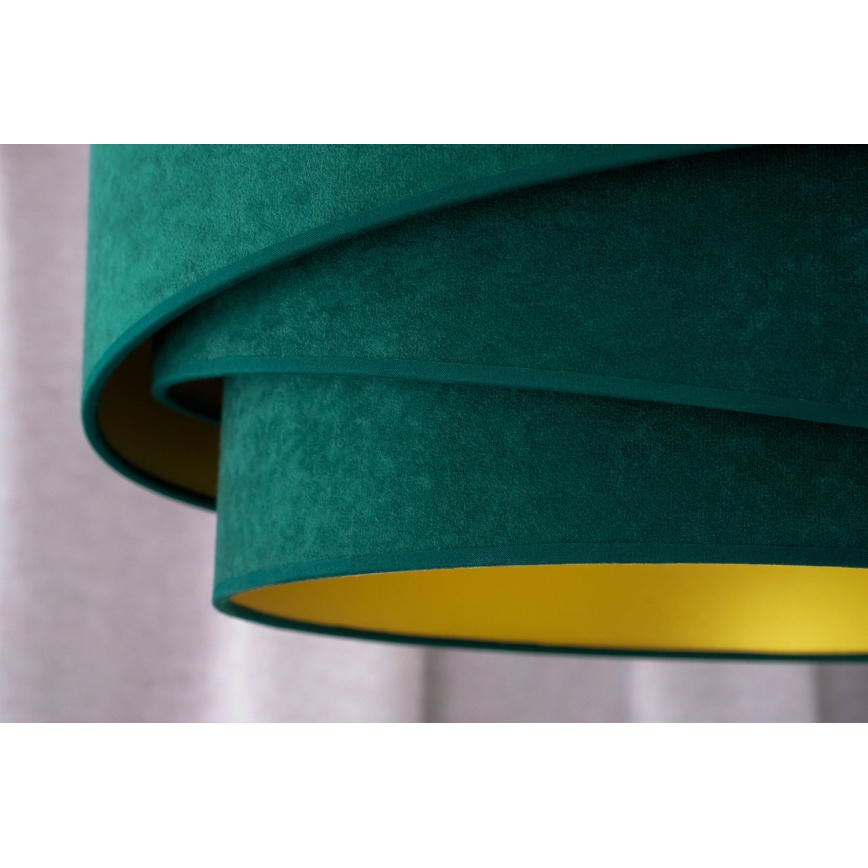 Duolla - Żyrandol natynkowy KOBO 1xE27/15W/230V śr. 45 cm zielony
