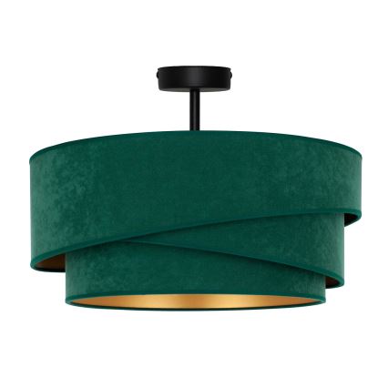 Duolla - Żyrandol natynkowy KOBO 1xE27/15W/230V śr. 45 cm zielony