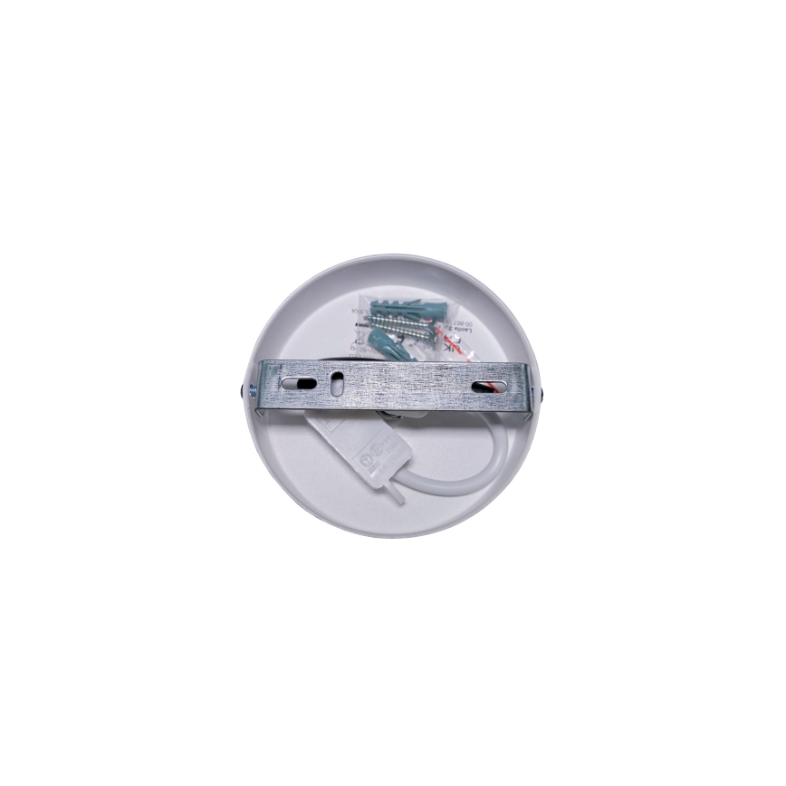 Duolla - Żyrandol natynkowy ROLLER ECO RECYCLING 1xE27/15W/230V śr. 45 cm brązowy