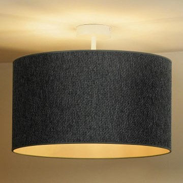 Duolla - Żyrandol natynkowy ROLLER ECO RECYCLING 1xE27/15W/230V śr. 45 cm zielony