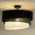 Duolla - Żyrandol natynkowy TRIO 1xE27/15W/230V śr. 45 cm czarny/zielony/biały