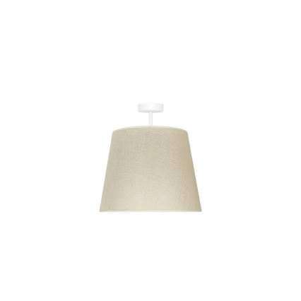 Duolla - Żyrandol natynkowy YUTE 1xE27/15W/230V śr. 38 cm szary