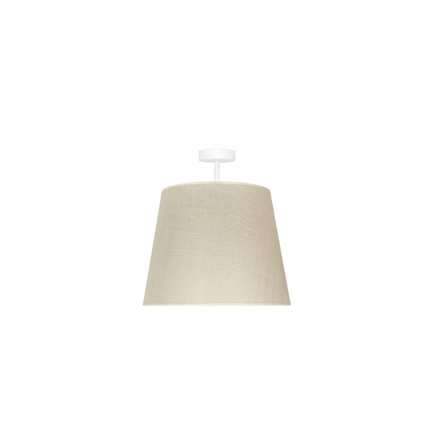 Duolla - Żyrandol natynkowy YUTE 1xE27/15W/230V śr. 38 cm szary