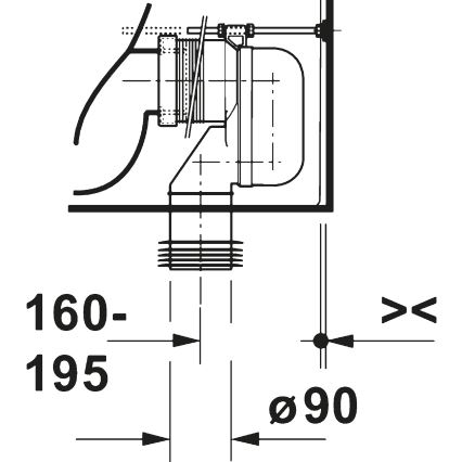 Duravit 20600900002 - WC kompakt D-CODE, ceramika, biały połysk