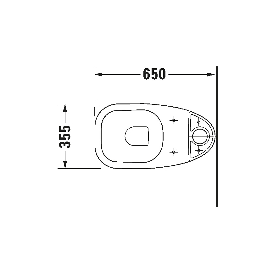 Duravit 21110100002 - kompakt WC D-CODE, ceramika / biały połysk