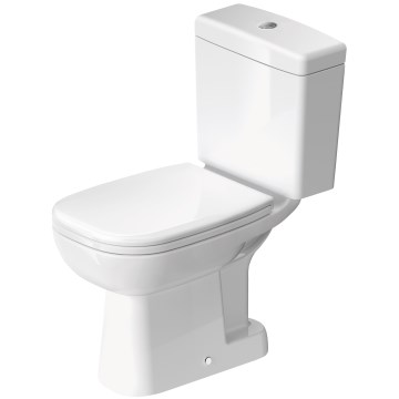Duravit 21110100002 - WC kompakt D-CODE ceramika/biały połysk