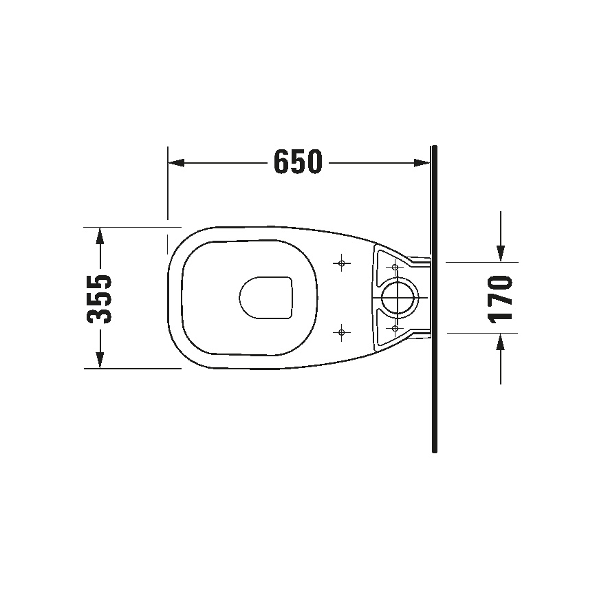 Duravit 21180900002 - kompakt WC D-CODE ceramika/biały połysk