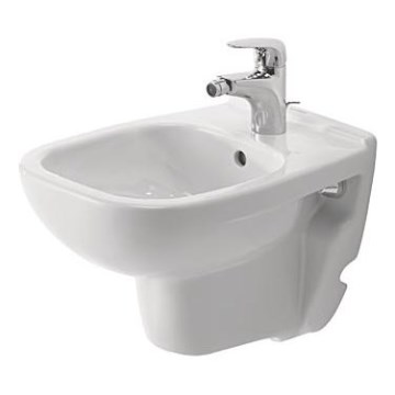 Duravit 22371500002 - Bidet wiszący D-CODE, ceramika / błyszcząca biel