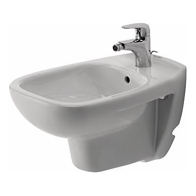Duravit 22571500002 - Bidet wiszący D-CODE ceramika/biały połysk