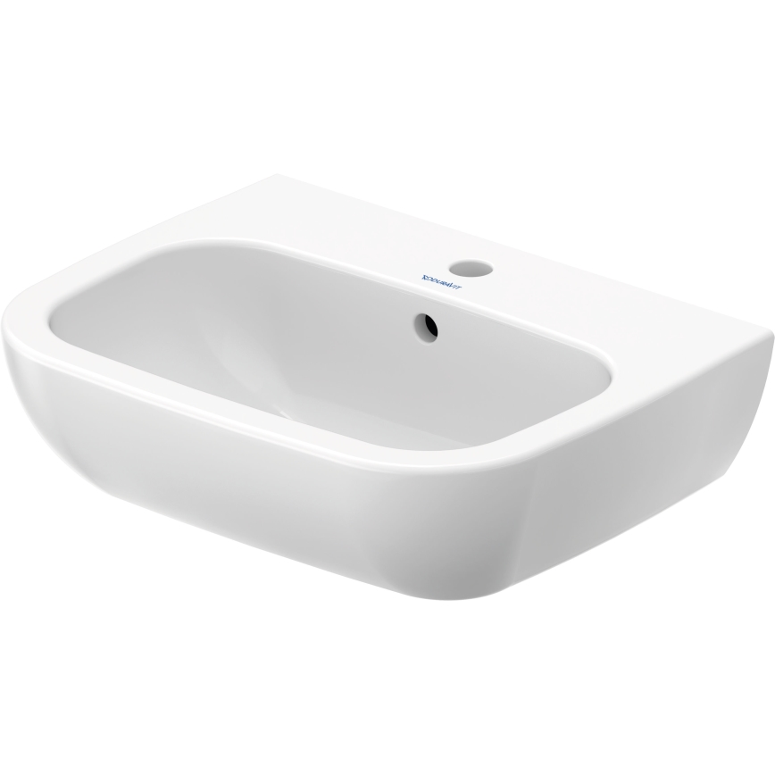 Duravit 23105500002 - Umywalka wisząca D-CODE 55x43 cm, ceramika / biały połysk