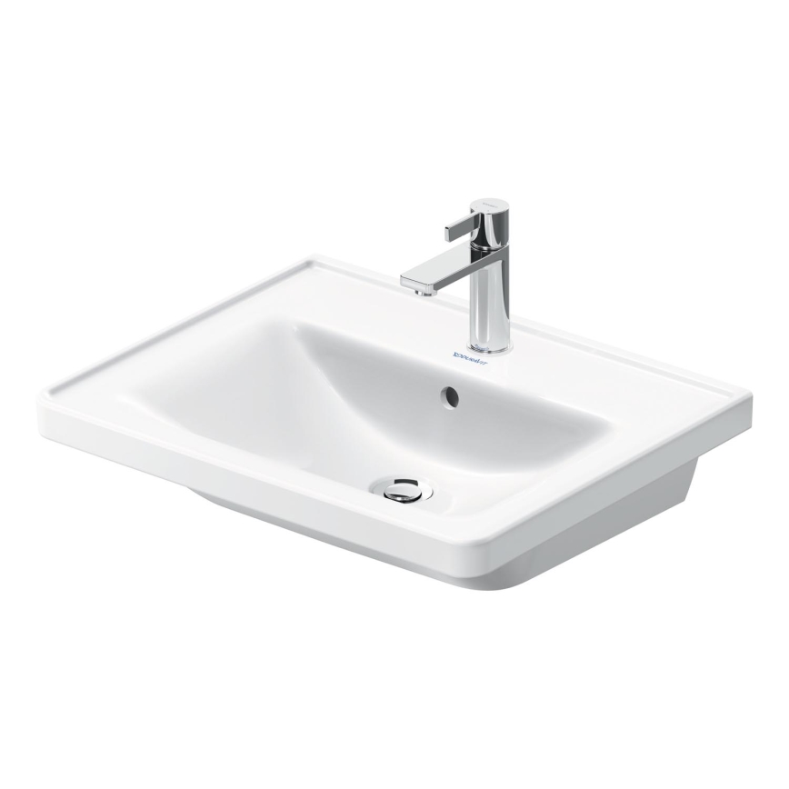 Duravit 2367600000 - Umywalka wisząca D-NEO 60x48 cm ceramika/biały połysk