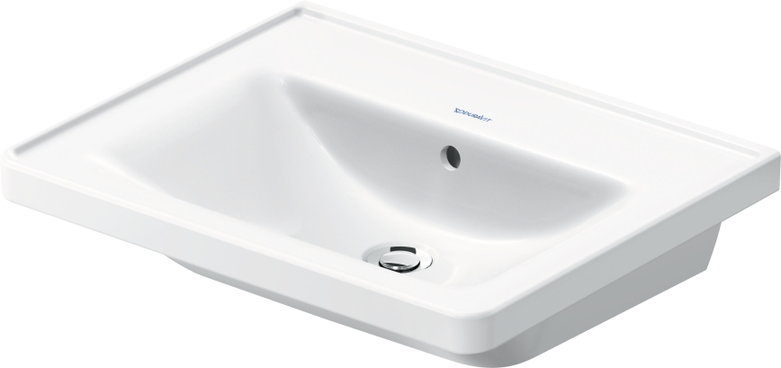 Duravit 2367600060 - Umywalka wisząca D-NEO 60x48 cm ceramika/biały połysk