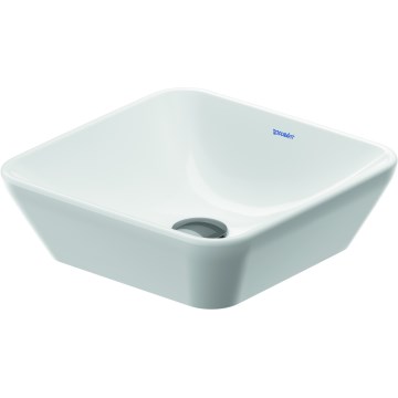 Duravit 2397400070 - Umywalka nablatowa D-NEO 40x40 cm, ceramika/biały połysk