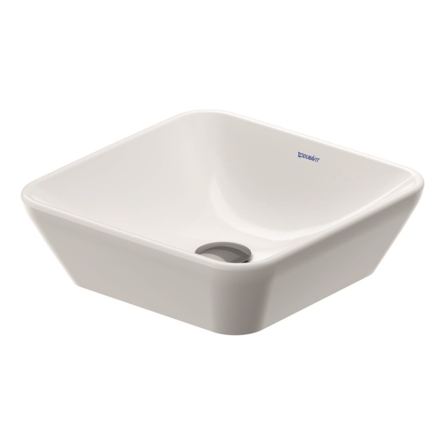 Duravit 2397400070 - Umywalka nablatowa D-NEO 40x40 cm, ceramika/biały połysk