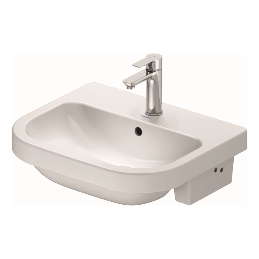 Duravit 24035500002 - Umywalka wpuszczana D-CODE 55x45,5 cm ceramika/biały połysk