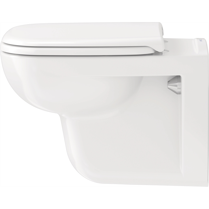 Duravit 25350900002 - Miska WC wisząca D-CODE ceramiczna/błyszcząca biała