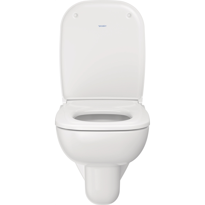 Duravit 25700920002 - Wisząca miska WC bezkołnierzowa D-CODE ceramika/biały połysk