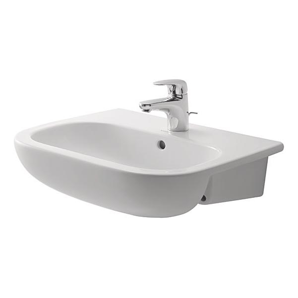 Duravit 339550000 - Umywalka wpuszczana D-CODE 55x44 cm ceramika/biały połysk