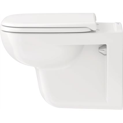 Duravit 45350900A1 - Miska WC wisząca z deską sedesową SoftClose D-CODE, ceramika/biały połysk