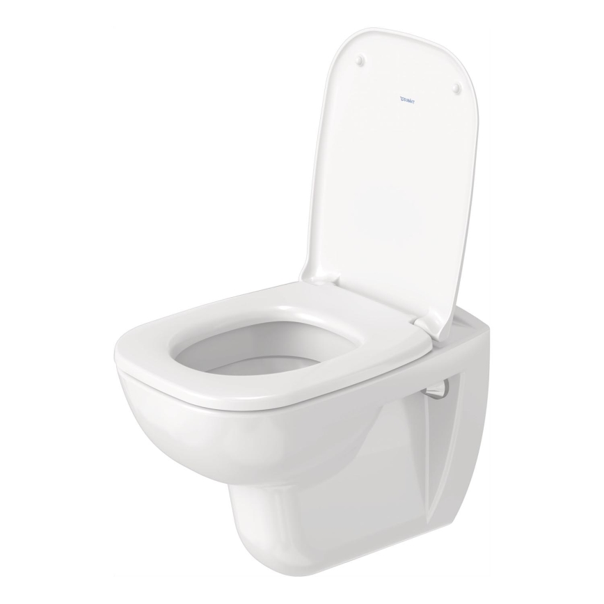 Duravit 45351900A1 - Miska WC wisząca z deską sedesową D-CODE, ceramika/biały połysk