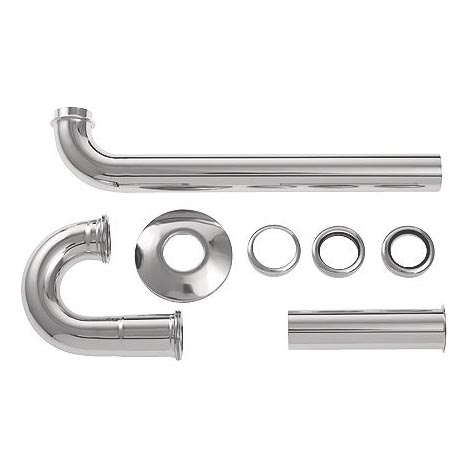 Duravit 50260000 - Syfon umywalkowy UNIVERSAL, chrom błyszczący