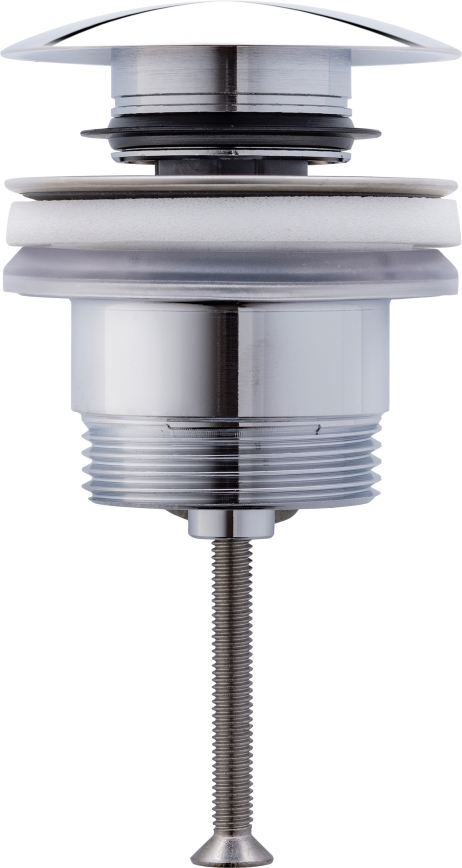 Duravit 50521000 - Korek do umywalki PUSH-OPEN Ø 6,3 cm chrom błyszczący