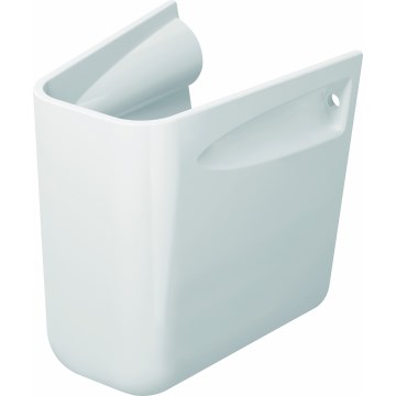 Duravit 8571800002 - Pokrywa syfonu D-CODE 30x26,8 cm ceramika/biały połysk