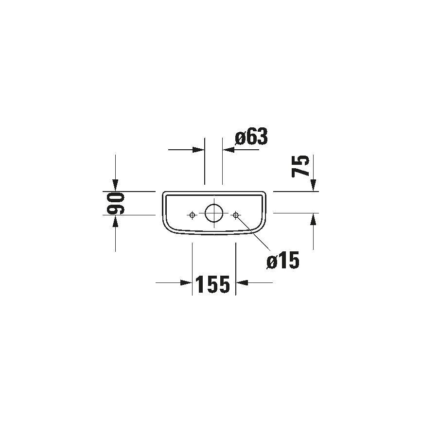 Duravit 927000004 - Spłuczka do WC D-CODE 6/3 l ceramika/biała