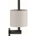 Duravit 99154600 - Uchwyt na papier toaletowy D-CODE, matowa czerń