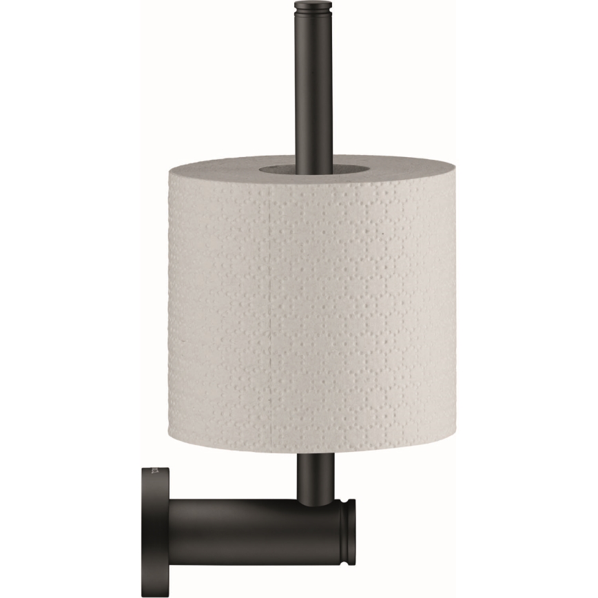 Duravit 99154600 - Uchwyt na papier toaletowy D-CODE, matowa czerń
