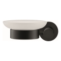 Duravit 99174600 - Naścienna mydelniczka D-CODE lewa, czarny mat