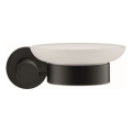 Duravit 99184600 - Ścienna mydelniczka D-CODE prawa, czarny mat