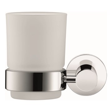 Duravit 99191000 - Uchwyt ścienny na szczoteczki do zębów D-CODE, lewy, chrom błyszczący