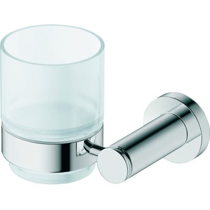 Duravit 99191000 - Uchwyt ścienny na szczoteczki do zębów D-CODE, lewy, chrom błyszczący
