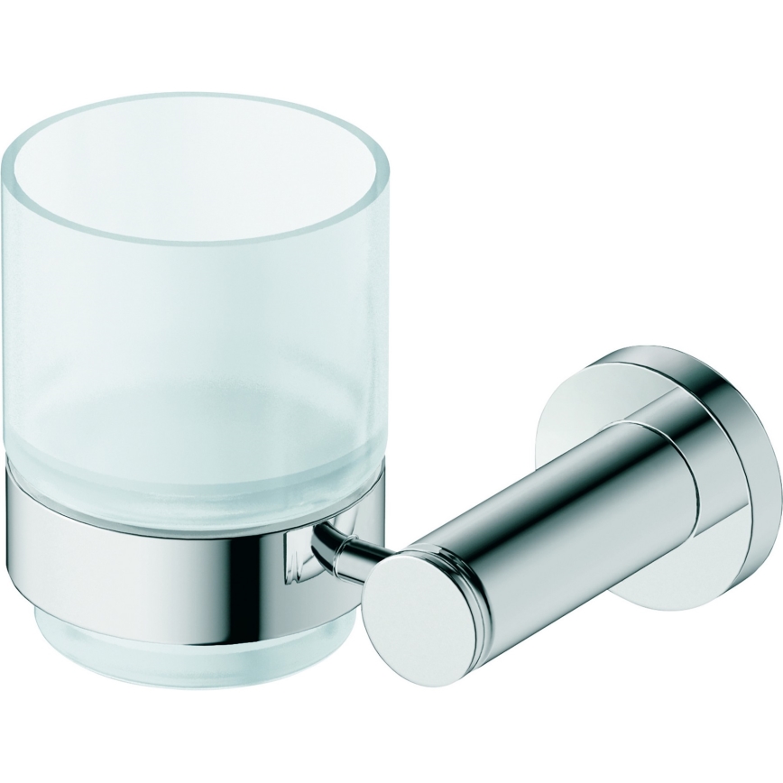 Duravit 99191000 - Uchwyt ścienny na szczoteczki do zębów D-CODE, lewy, chrom błyszczący