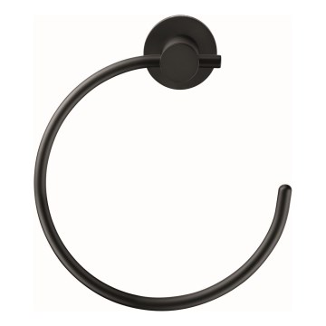 Duravit 99214600 - Wieszak ścienny na ręczniki D-CODE, czarny mat