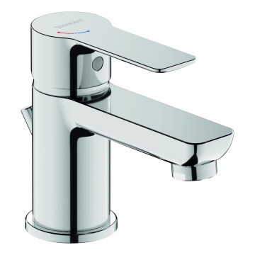 Duravit DC1013001010 - Bateria umywalkowa D-CODE z zestawem odpływowym, chrom błyszczący