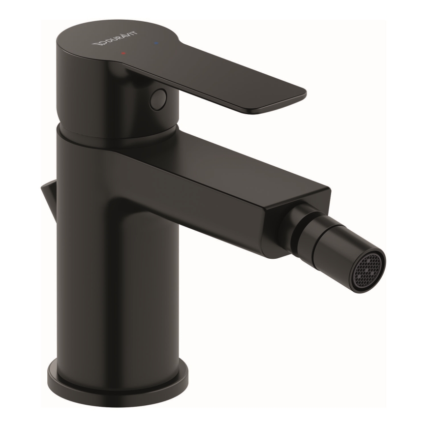 Duravit DC2400011046 - Bateria bidetowa D-CODE matowa czarna