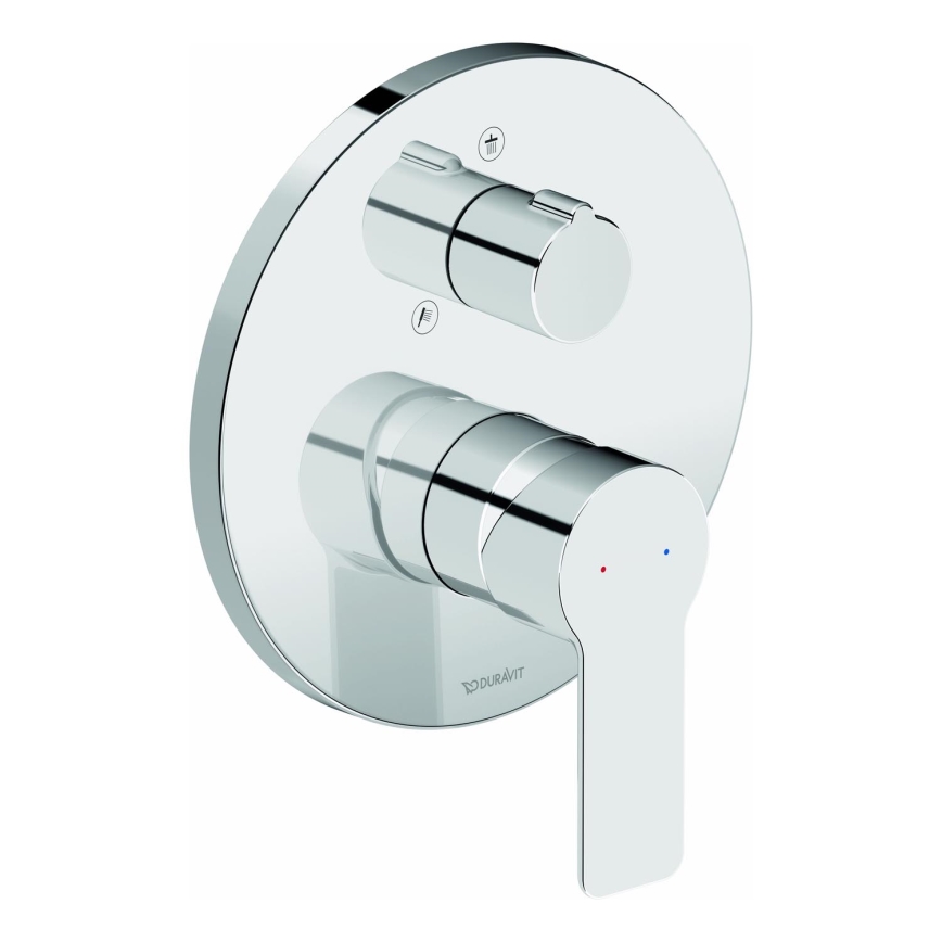 Duravit DC4210012010 - Bateria prysznicowa do montażu podtynkowego D-CODE chrom błyszczący